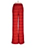 Shein Plaid Red Casual Pants Size 6 - photo 1