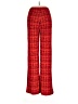 Shein Plaid Red Casual Pants Size 6 - photo 2