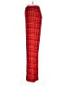 Shein Plaid Red Casual Pants Size 6 - photo 5