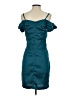 Esley 100% Polyester Teal Cocktail Dress Size S - photo 2