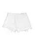 Assorted Brands Hearts White Denim Shorts Size 8 - photo 2