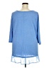 Woman Within Blue 3/4 Sleeve Top Size 22 (1X) - photo 2