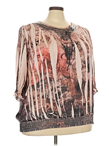 Cj Banks 3/4 Sleeve Blouse (view 1)