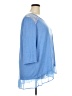 Woman Within Blue 3/4 Sleeve Top Size 22 (1X) - photo 4
