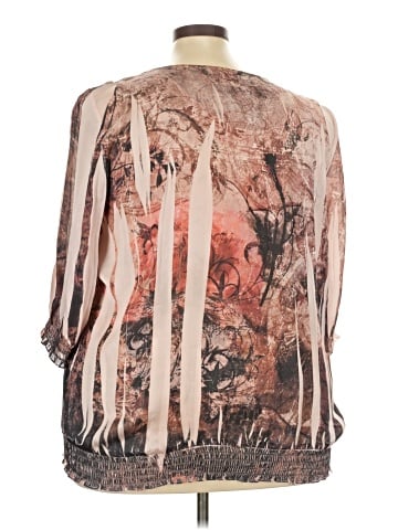 Cj Banks 3/4 Sleeve Blouse (view 2)
