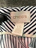 Chico's Stripes Gray Casual Pants Size M - photo 7