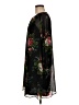 Ann Taylor LOFT 100% Polyester Floral Black Casual Dress Size Med Petite - photo 5