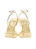 Jeffrey Campbell Gold Sandals Size 7 - photo 2