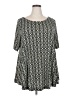 Lane Bryant Black Short Sleeve Top Size 18 - 20 Plus - photo 1