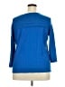 Carlisle Blue Silk Pullover Sweater Size XXL - photo 2