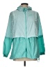 Nike 100% Polyester Color Block Teal Windbreaker Size L - photo 1