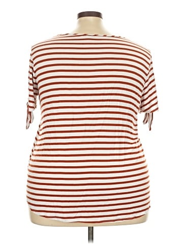 Green Envelope Short Sleeve Top (view 2)