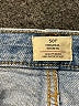 Levi's 100% Cotton Blue Denim Shorts Size 26 waist - photo 3