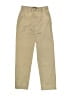 Lands' End 100% Cotton Solid Tan Khakis Size 12 - photo 1