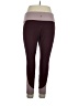 Athleta Color Block Burgundy Active Pants Size XL - photo 2