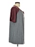 BLOOMCHIC Color Block Gray Short Sleeve Henley Size 10 - 30 - photo 4
