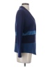 St. John Blue Cardigan Size 4 - photo 4