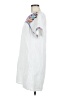 BeachLunchLounge 100% Cotton White Casual Dress Size M - photo 5