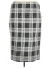 Christopher & Banks Plaid Gray Casual Skirt Size 16 (petite) - photo 1