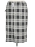 Christopher & Banks Plaid Gray Casual Skirt Size 16 (petite) - photo 2