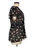 Torrid Black Short Sleeve Blouse Size Lg Plus (0) - photo 4