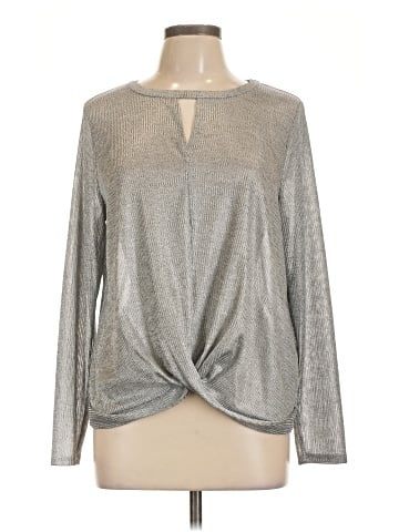 INC International Concepts Long Sleeve Top (view 1)