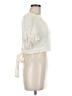 Shein 100% Polyester Ivory Short Sleeve Top Size M - photo 4