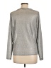 INC International Concepts Metallic Silver Long Sleeve Top Size L - photo 2