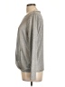 INC International Concepts Metallic Silver Long Sleeve Top Size L - photo 5