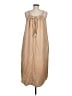 Old Navy Solid Tan Casual Dress Size M - photo 2
