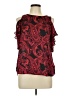By & By 100% Polyester Red Sleeveless Blouse Size L - photo 1