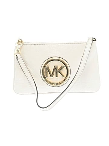 MICHAEL Michael Kors Leather Wristlet (view 1)