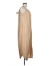 Old Navy Solid Tan Casual Dress Size M - photo 4