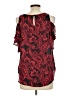 By & By 100% Polyester Red Sleeveless Blouse Size L - photo 2