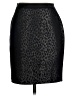 Ann Taylor Animal Print Black Formal Skirt Size 0 - photo 1