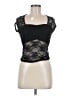 Assorted Brands Black Short Sleeve Top Size M - photo 1