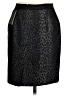 Ann Taylor Animal Print Black Formal Skirt Size 0 - photo 2