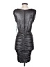 Alice + Olivia Metallic Gray Cocktail Dress Size 4 - photo 2