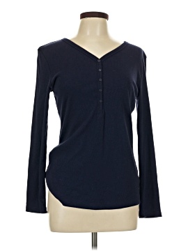 Gloria Vanderbilt Long Sleeve Henley (view 1)