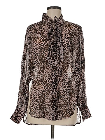Reiss Long Sleeve Blouse (view 1)