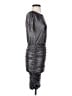 Alice + Olivia Metallic Gray Cocktail Dress Size 4 - photo 4