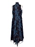 CAbi 100% Polyester Blue Cocktail Dress Size 0 - photo 2