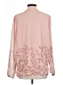 Coldwater Creek 100% Polyester Pink Long Sleeve Blouse Size L - photo 2