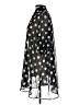 Gottex 100% Polyester Polka Dots Black Kimono Size L - photo 5
