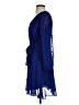 DKNY 100% Polyester Blue Cocktail Dress Size 4 - photo 5