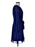 DKNY 100% Polyester Blue Cocktail Dress Size 4 - photo 4
