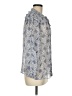 Paige Paisley Blue 3/4 Sleeve Blouse Size M - photo 4