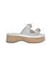 Sam & Libby White Wedges Size 9 - photo 1