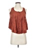 Jaloux Brown Sleeveless Blouse Size XS - photo 1