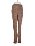 Free People Plaid Brown Dress Pants Size 4 - photo 1